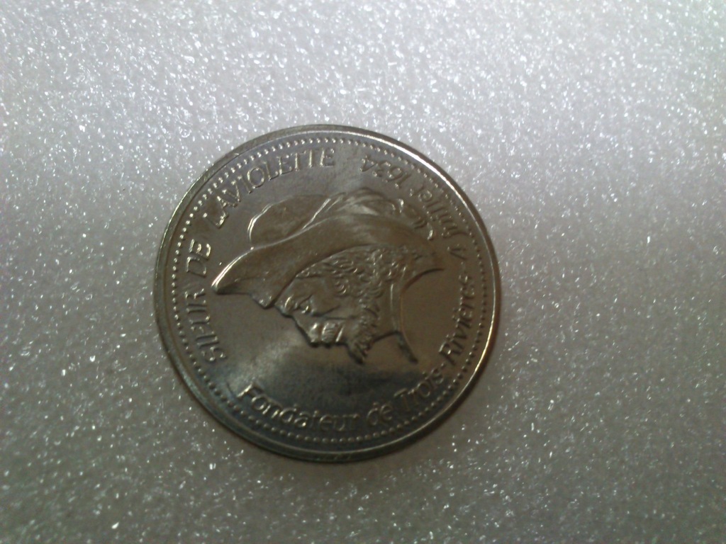 Sieur De Laviolette Souvenir Trade Dollar 1984
