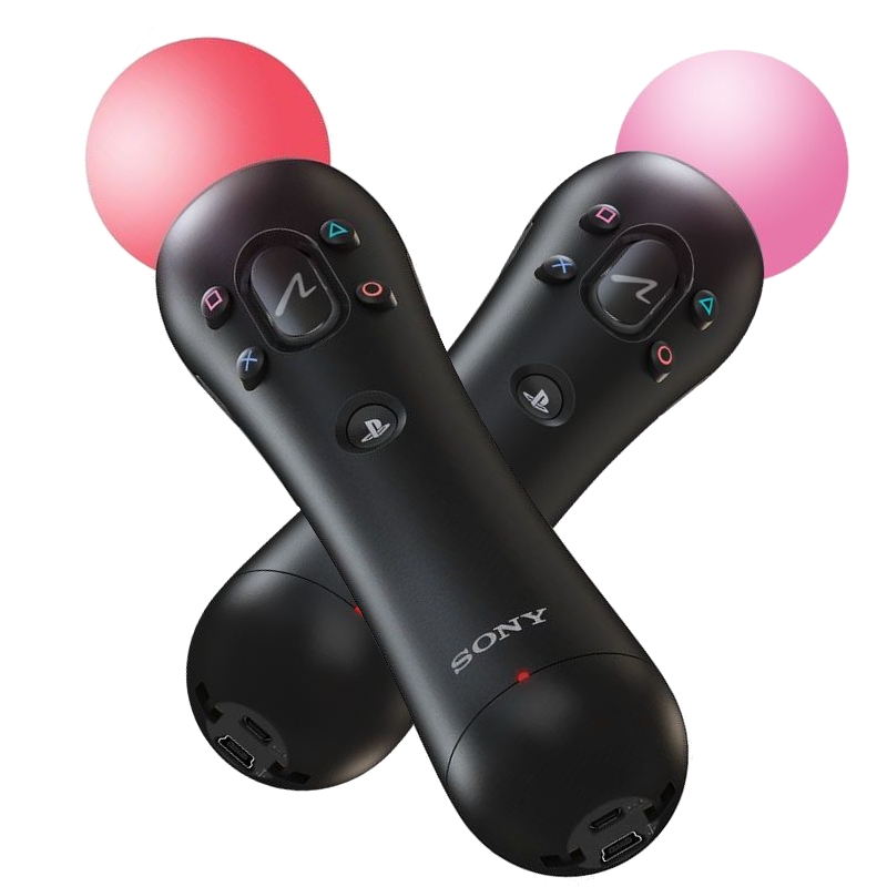 2 X MOVE CONTROLLER KONTROLER SONY PS3 / PS4 7710252608 oficjalne