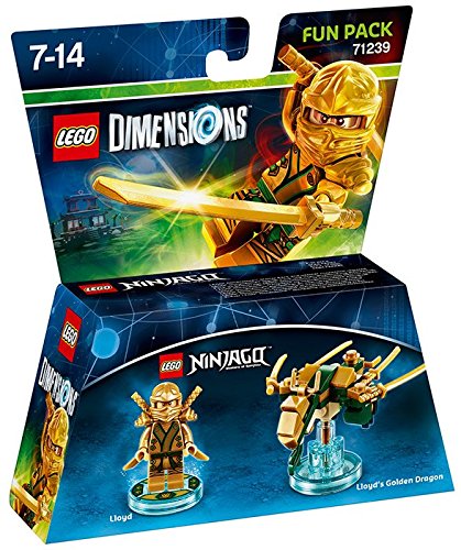 KLOCKI LEGO DIMENSIONS NINJAGO LLOYD 71239 GOLDEN