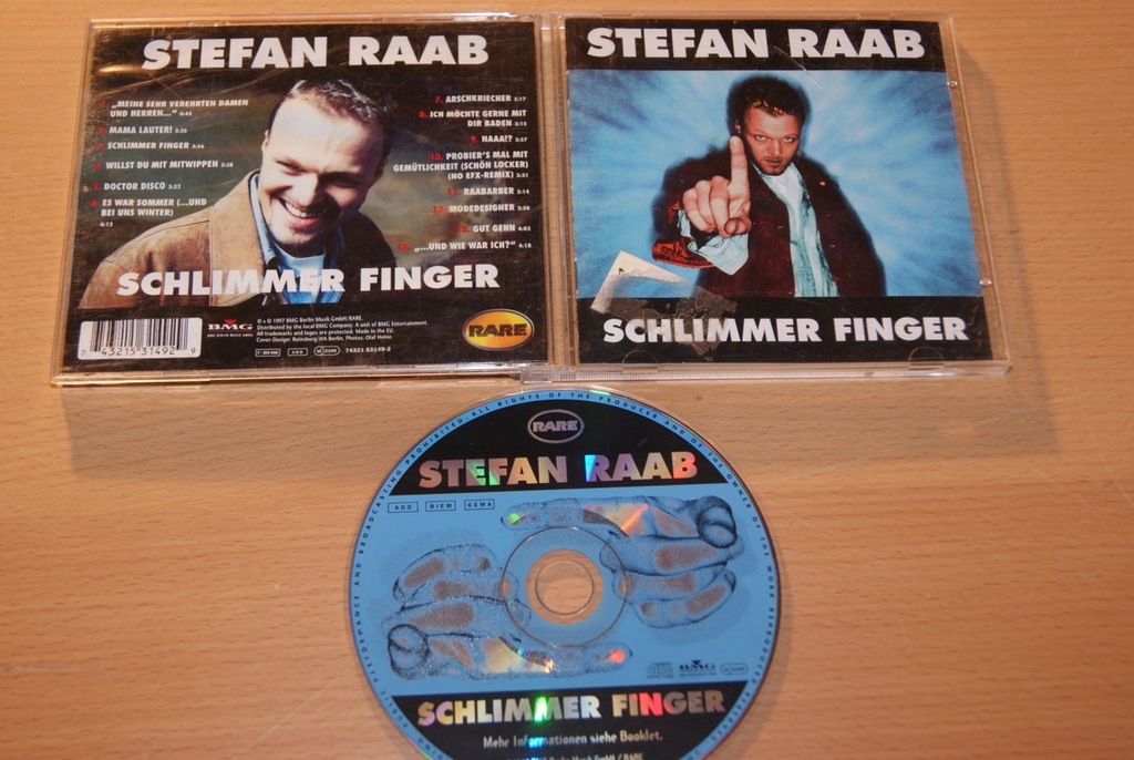 STEFAN RAAB - SCHLIMMER FINGER [CD]