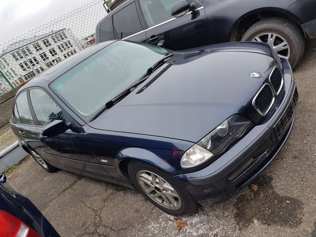 BMW E46 listwy progowe nakładki DUNKELBLAU 263/5