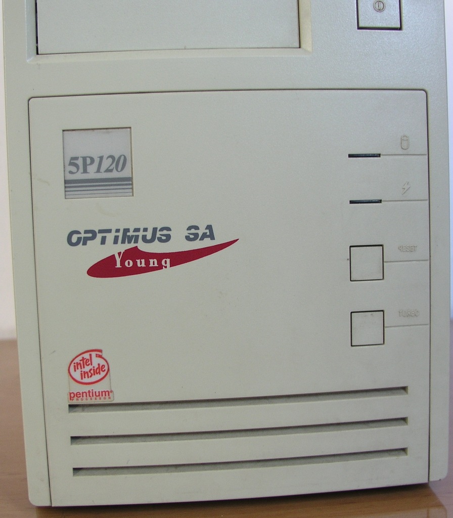 retro komputer - oryginalny OPTIMUS 5P120 