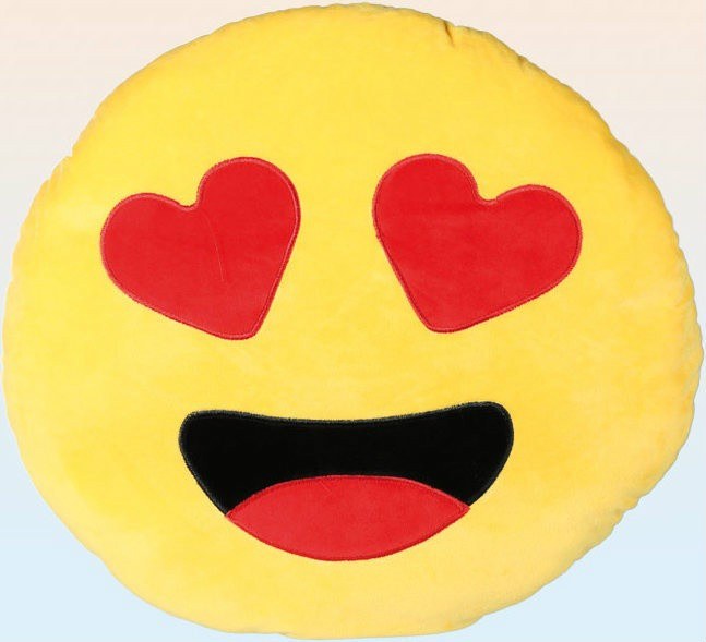 PODUSZKA EMOTIKONKA ZAKOCHANA EMOTKA LOVE EMOJI XX