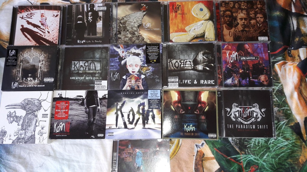 Korn - DYSKOGRAFIA
