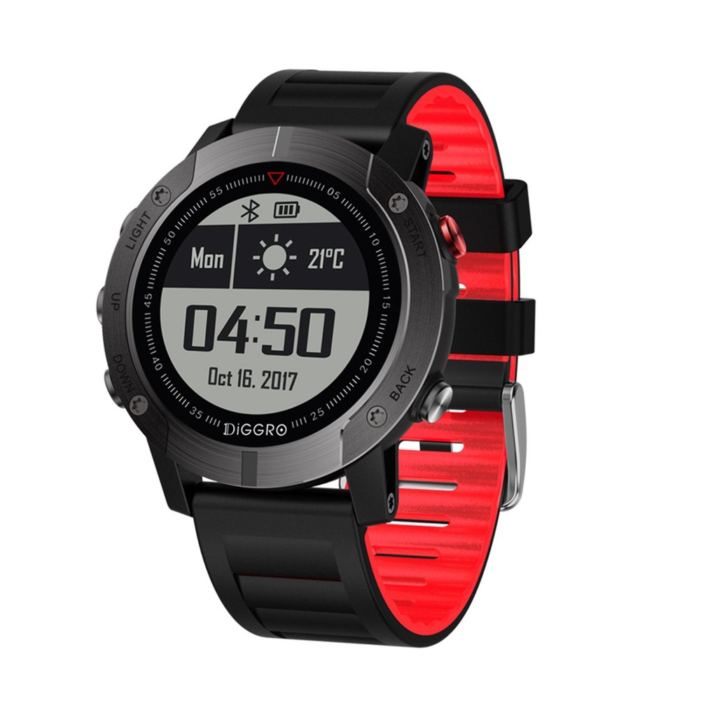 DIGGRO DI08 1.28' GPS IP68 400mAh SPORTOWY NOWY PL