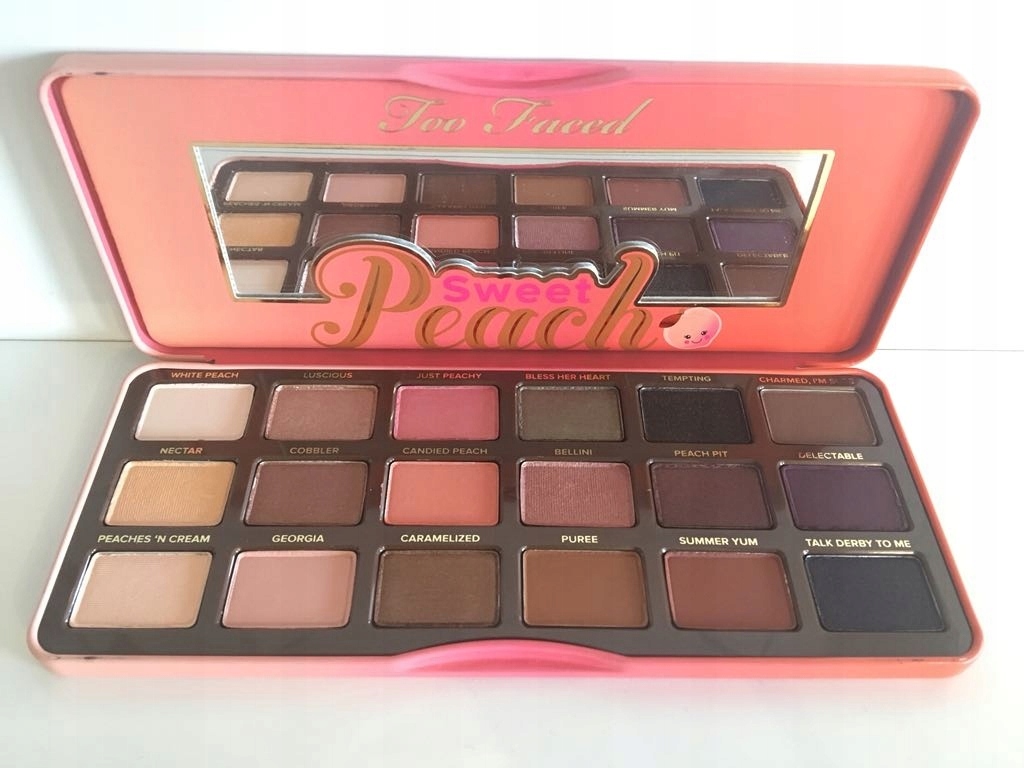 Too Faced Sweet Peach Paleta Cieni Do Makijazu Hit 7570640991 Oficjalne Archiwum Allegro