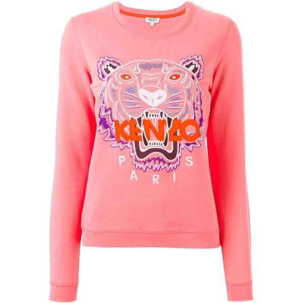 OKAZJA ORYGINALNA BLUZA KENZO RÓŻOWA TYGRYS ROZ M
