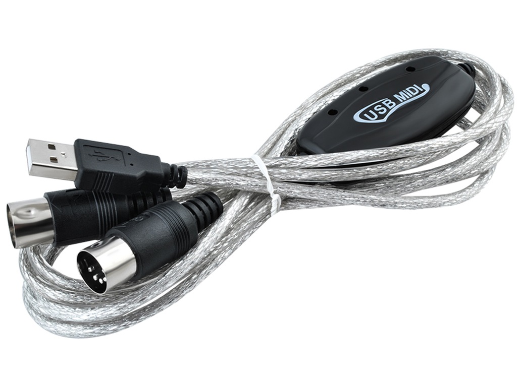 Kabel MIDI USB Przejściówka