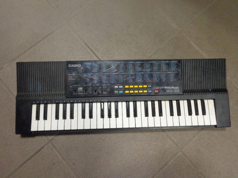 Piano Casio Ma 201 Casio Keyboard Tonebank Great Condition