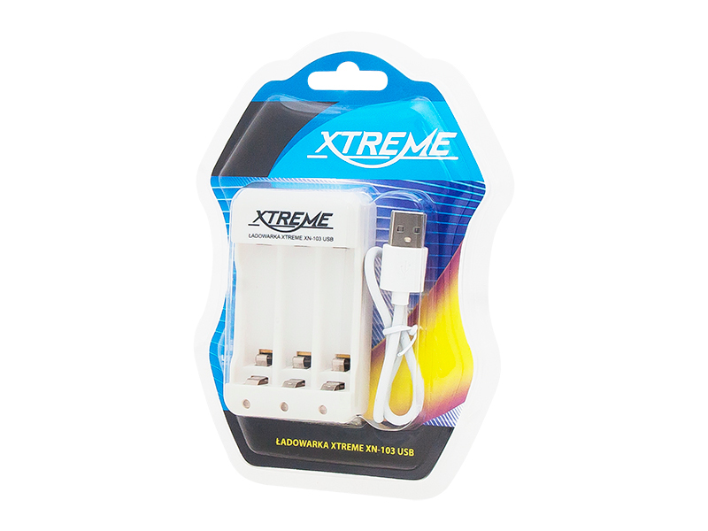 ŁADOWARKA AKUMULATORKÓW z USB 3xAAA, 3xAA  8688