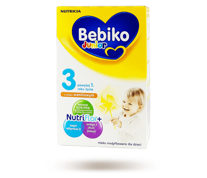 BEBIKO JUNIOR 3 nutri flor+ mleko z probiotykami