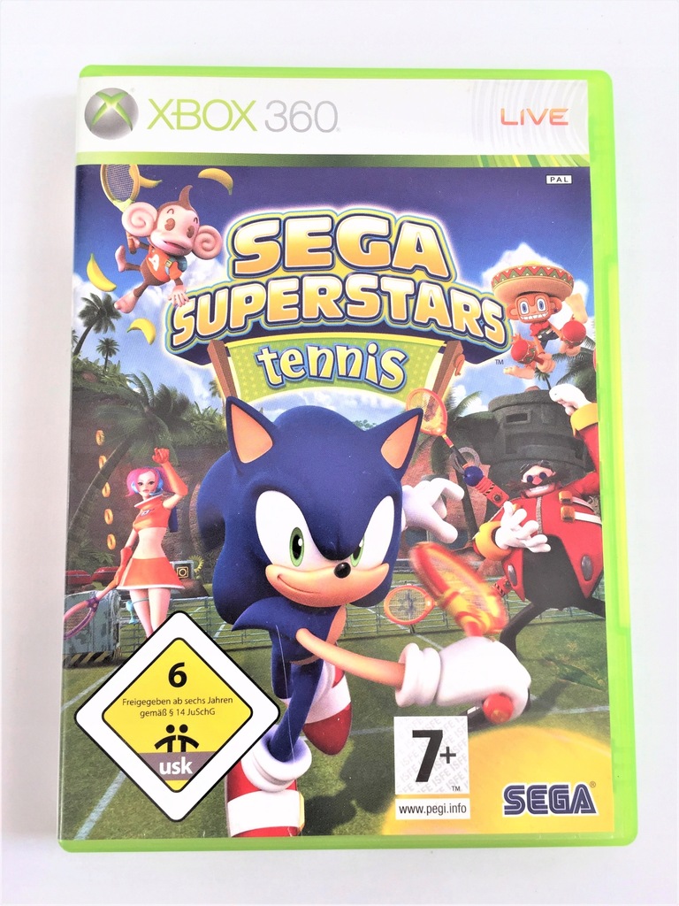 Sega Superstars Tennis Xbox 360 X360 SKLEP AHS