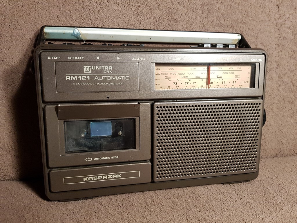 RADIOMAGNETOFON ZRK UNITRA KASPRZAK RM 121
