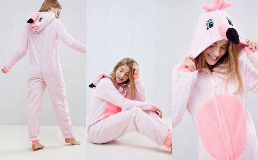 Q6A110*LOUNGEABLE FLAMING ONESIE XS O01