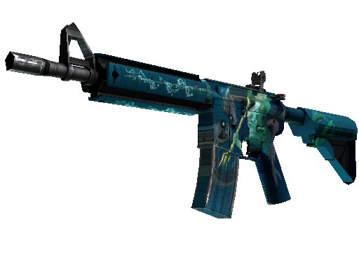 CS:GO SKIN M4A4 Poseidon (Factory New)