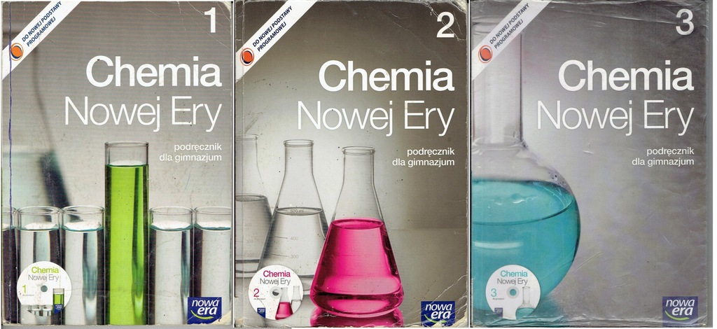 CHEMIA NOWEJ ERY 1, 2, 3 PODRĘCZNIK GIMNAZJUM