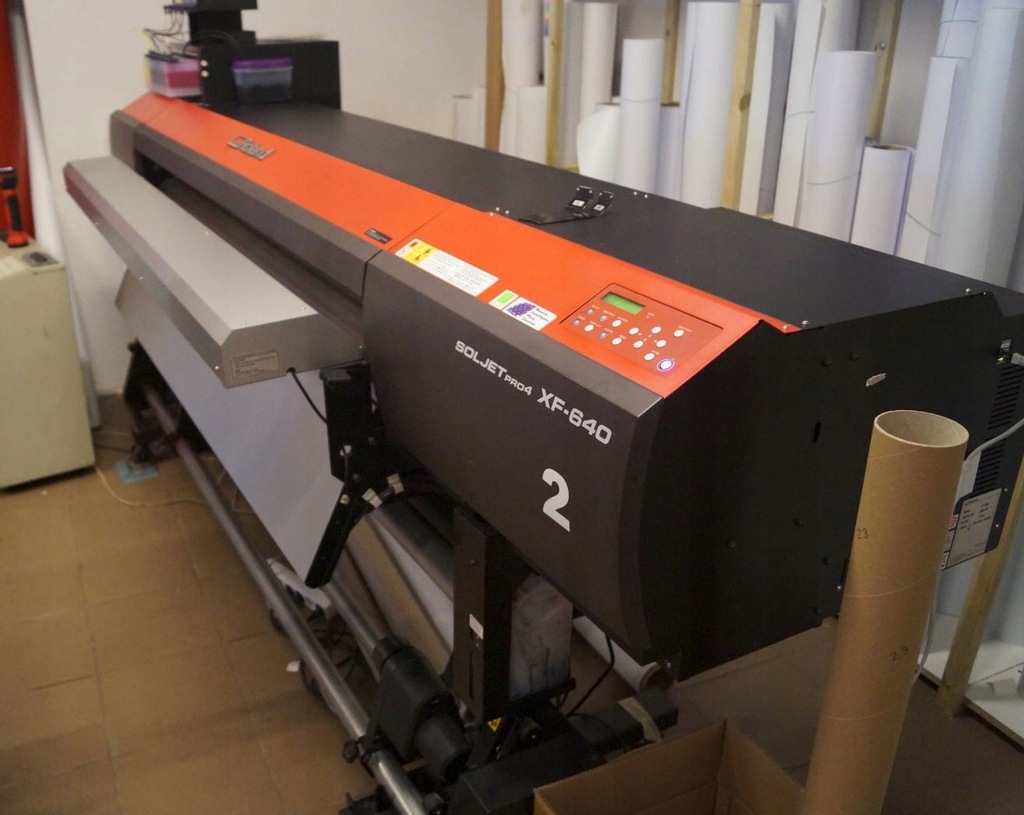 ploter drukujący Roland XF-640 2013r. stan idealny
