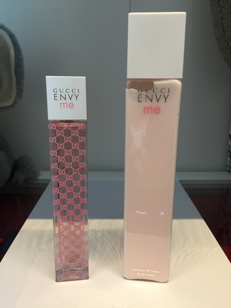 GUCCI ENVY ME zestaw EDT 50 ml i 200 ml balsam ORG