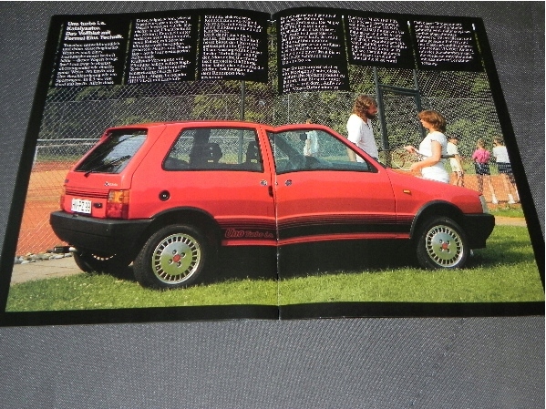 Fiat Uno Turbo i.e. 75 Super i.e. 45 Fire 60 -1986