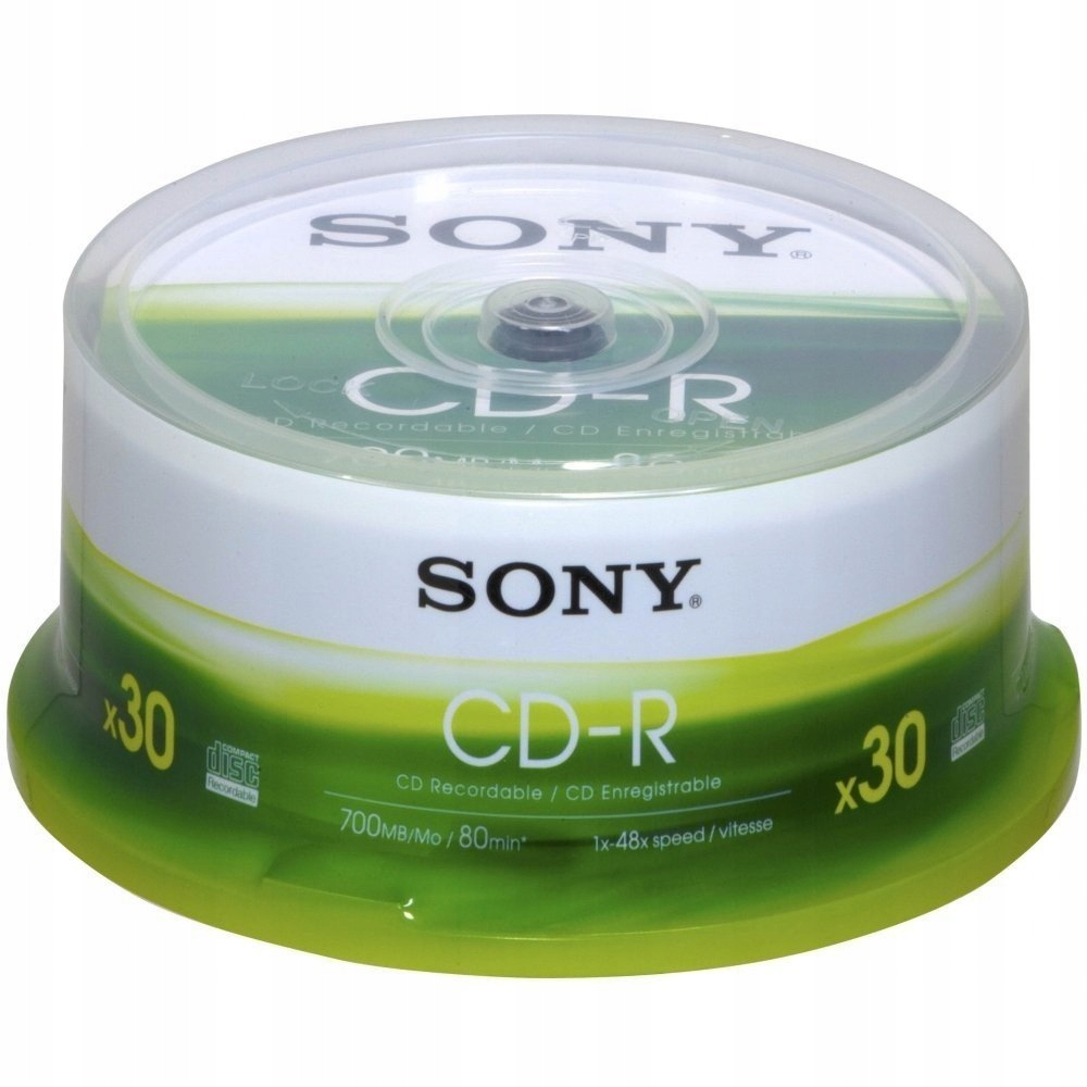 PŁYTY SONY CD-R Supremas 700MB 30szt JAPOŃSKIE