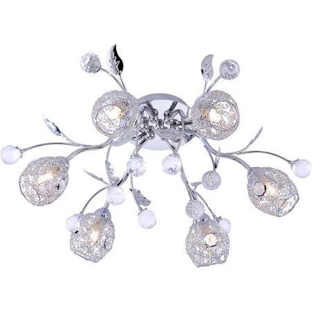 Lampa PLAFON Portia Paul Neuhaus 6585-17 kryształ