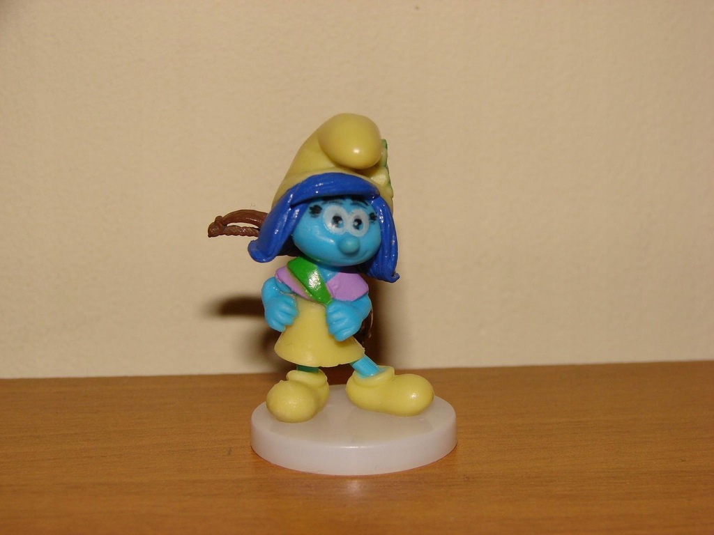 Smerfy figurka Smerf Gradobitka Sonic Biedronka