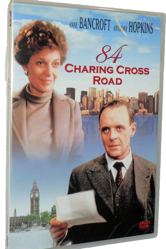 DVD - 84 CHARING CROSS ROAD(1987)- A.Hopkins folia