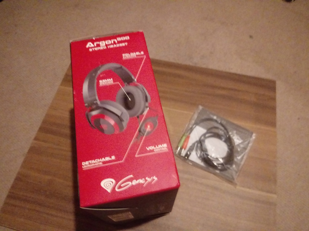 Słuchawki Argon500 stereo headset Jak Nowe