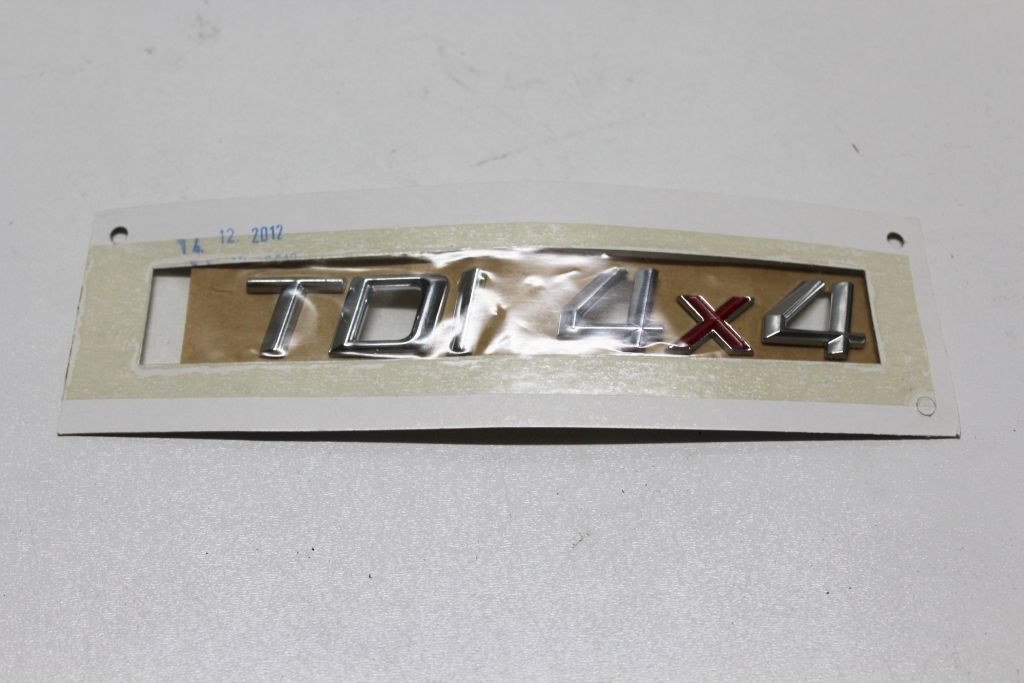 Emblemat znaczek TDI 4X4 Oryginał SKODA 