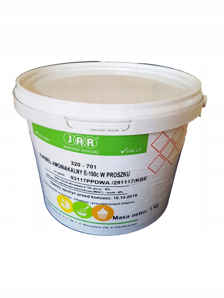 Karmel amoniakalny 1kg JAR