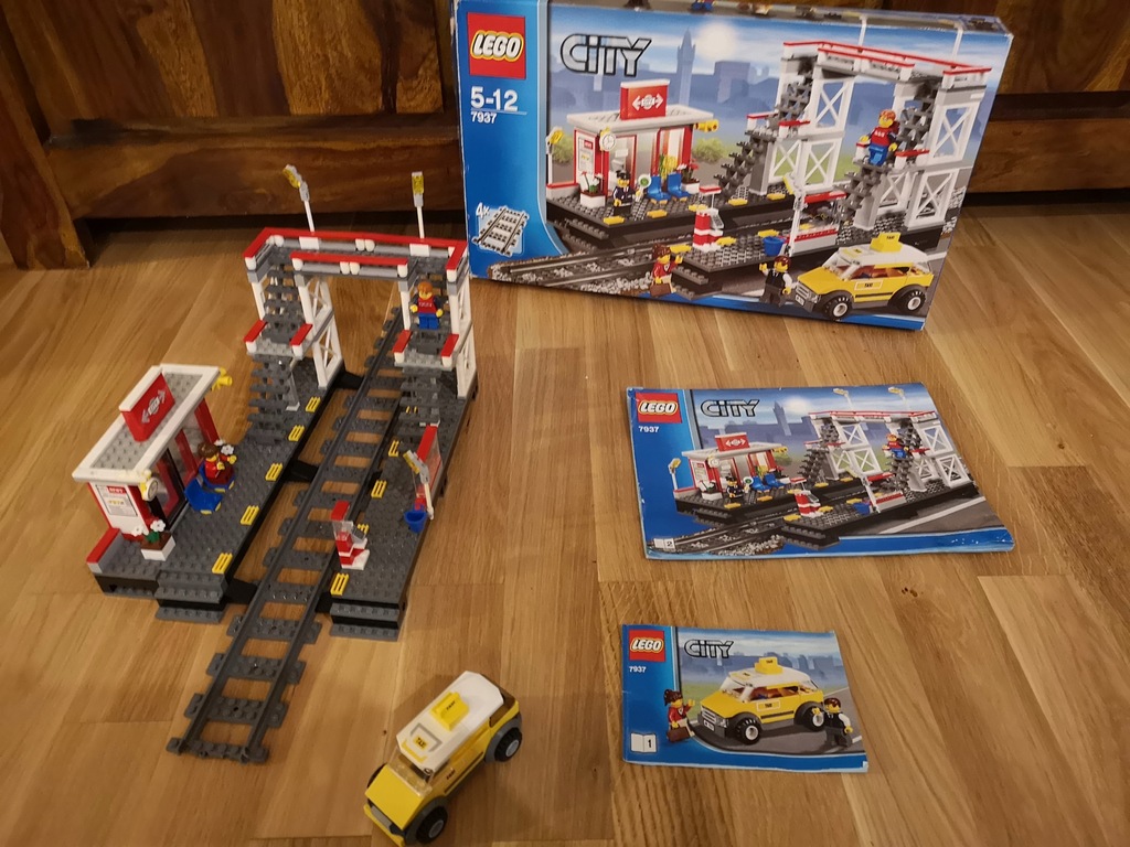 LEGO CITY 7937 DWORZEC STACJA KOLEJOWA PERON - 7718051135 - oficjalne archiwum Allegro