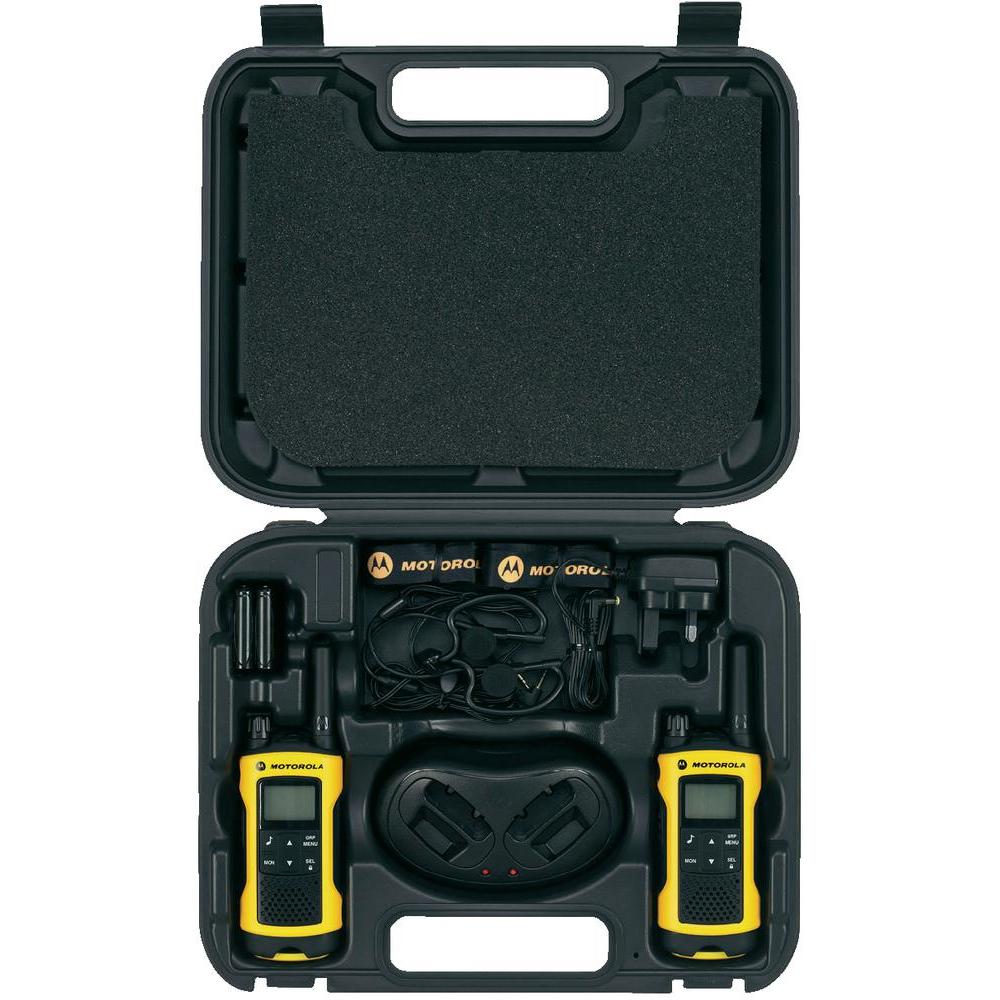 MOTOROLA T80 EXTREME RADIOTELEFONY 2szt +SŁUCHAWKI - 7324971862 ...