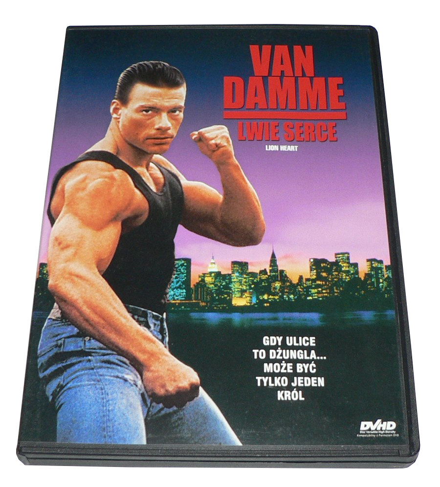 DVD - DVHD - Lwie Serce - Jean-Claude Van Damme !