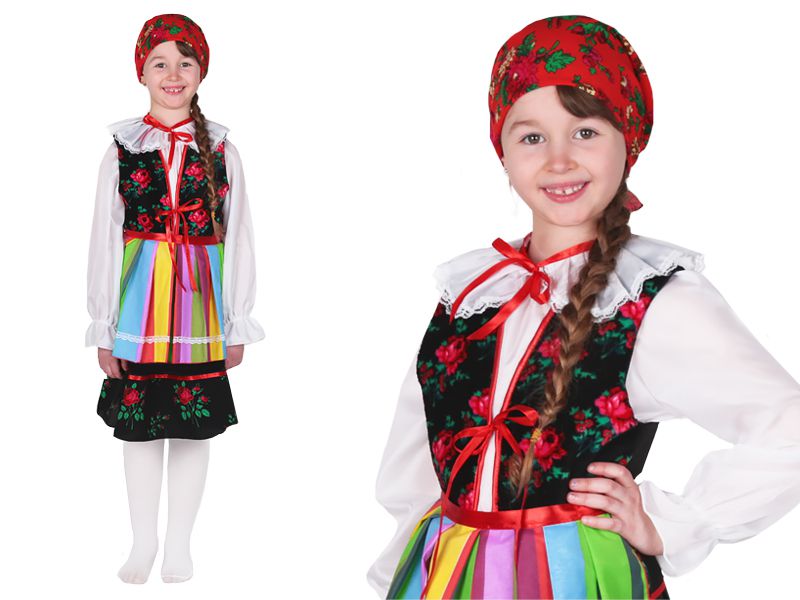 STRÓJ LUDOWY ŁOWICKI ŁOWICZANKA FOLKLOR 98-110
