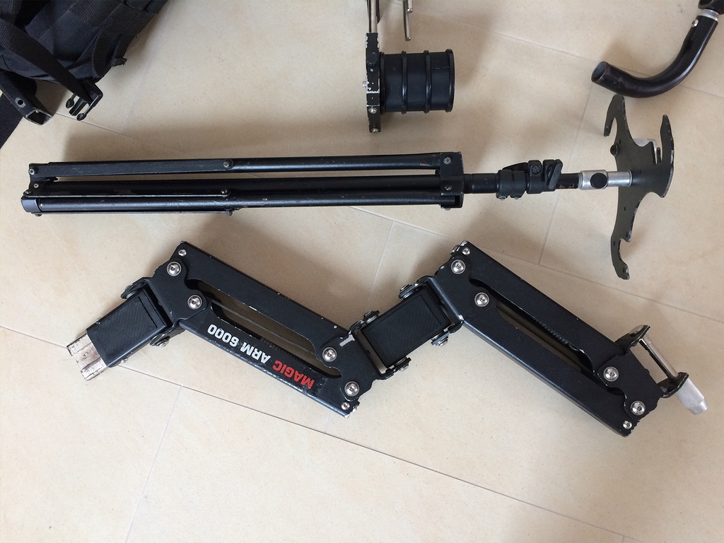 Steadicam FlyCam Magic Arm 6000 - gimbal - zestaw