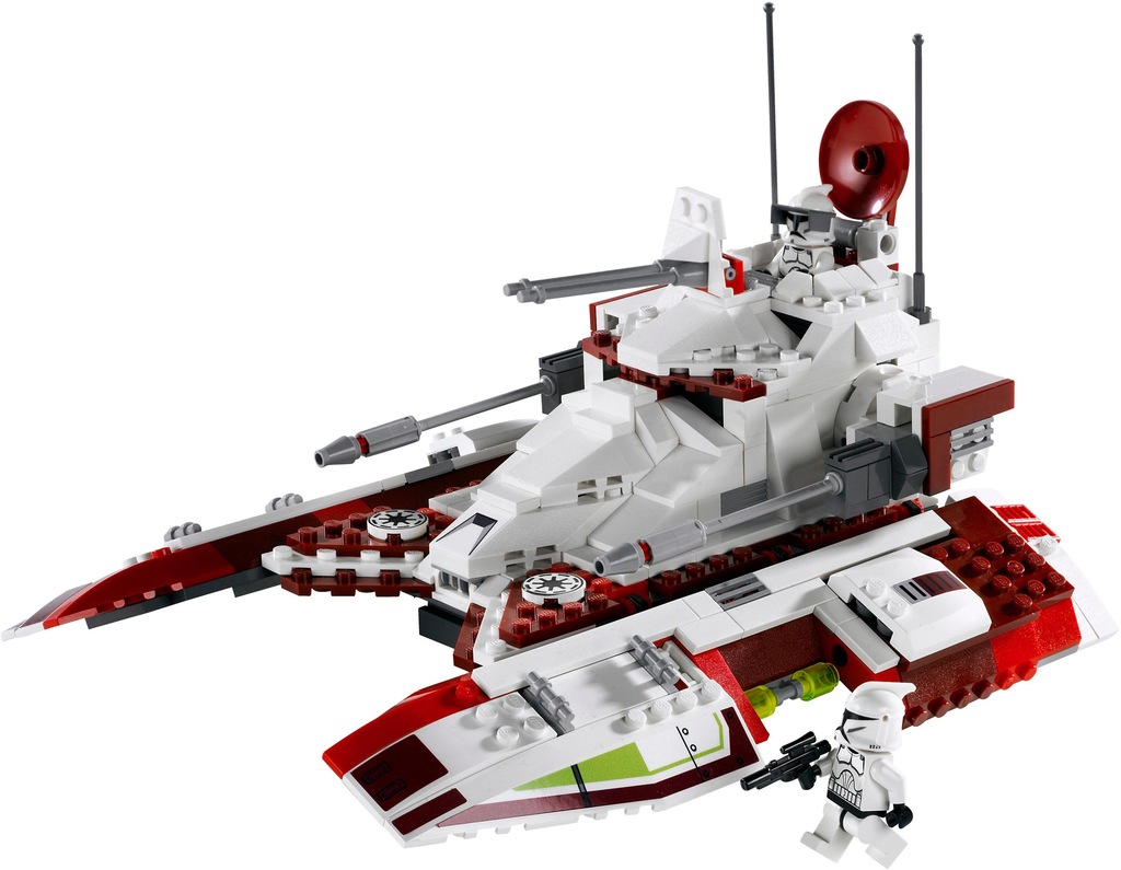 Lego star wars 7679 Republic Fighter Tank 7345363991 oficjalne archiwum Allegro