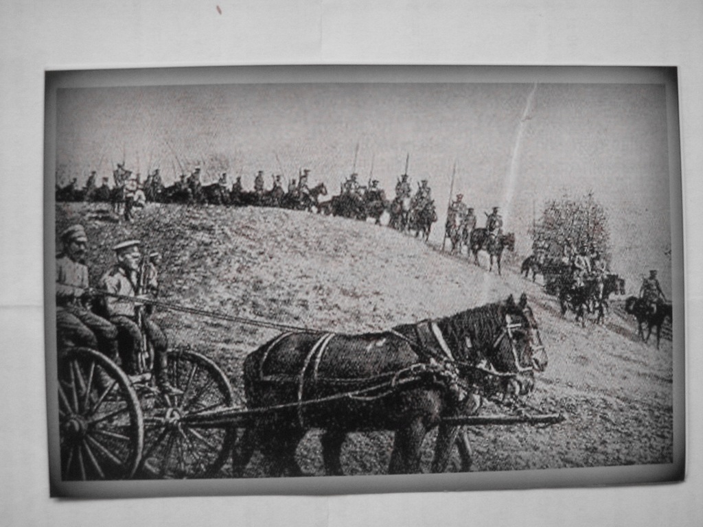 1010-10 Kawaleria rosyjska zajmuje Galicję 1914