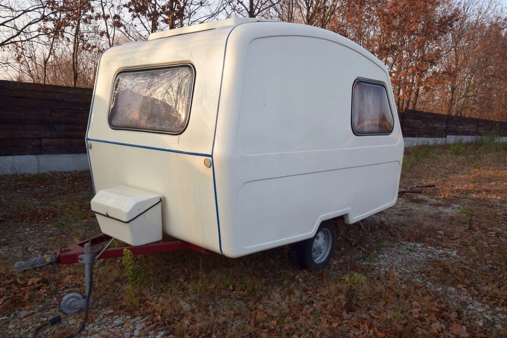 Przyczepa kempingowa kemping niewiadów unikat n126