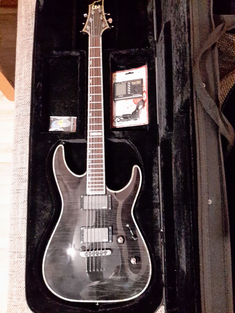 Gitara elektryczna ESP LTD H 351 NT STBLK jak nowa