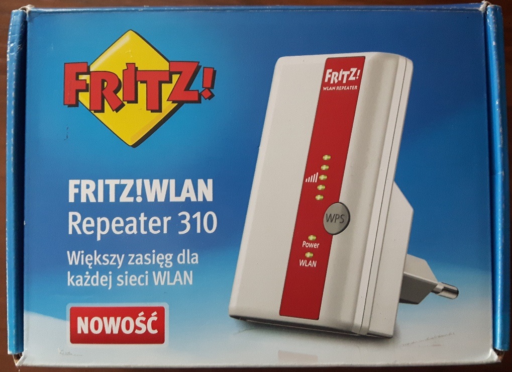 AVM Fritz!WLAN Repeater 310 - wzmacniacz Wi-Fi PL