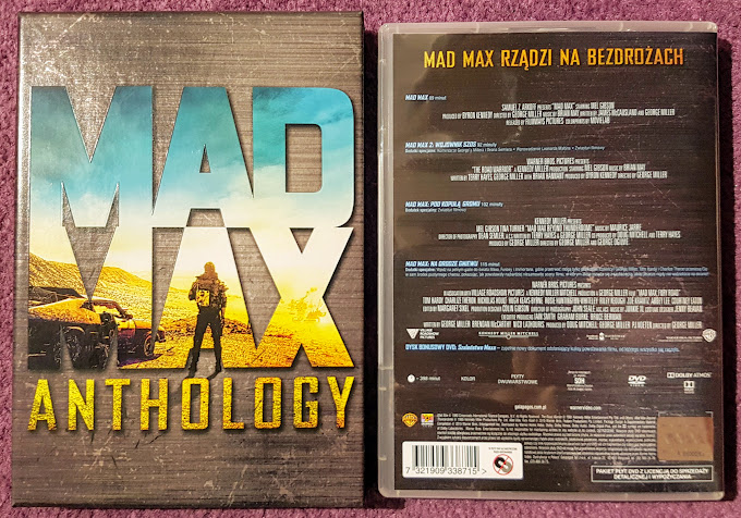MAD MAX - ANTHOLOGY 1+2+3+4 BOX PL 4 DVD Łódź