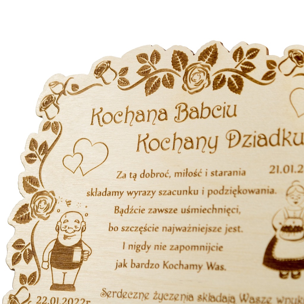 Upominki Dla Babci I Dziadka UPOMINEK DLA DZIADKÓW na DZIEŃ BABCI i DZIADKA HIT - 7111575615