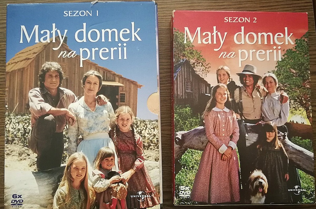 MAŁY DOMEK NA PRERII - SEZON 1 + 2