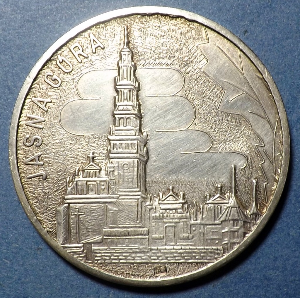 MEDAL JAN PAWEŁ II JASNA GÓRA 1382-1982 srebro 925 - 7170139568 ...