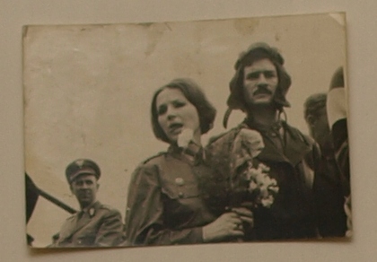 Czterej pancerni  fotografia Lidka i Grigorij.