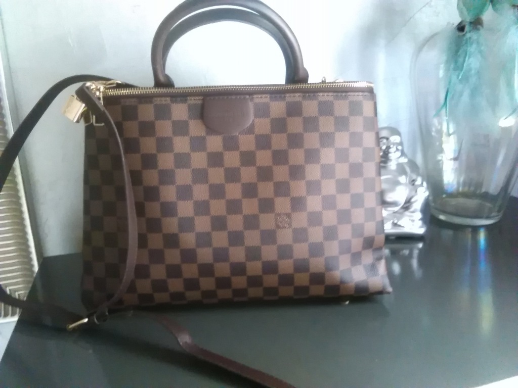 torebka Louis Vuitton jasna szachownica - 6707650131 - oficjalne archiwum  Allegro