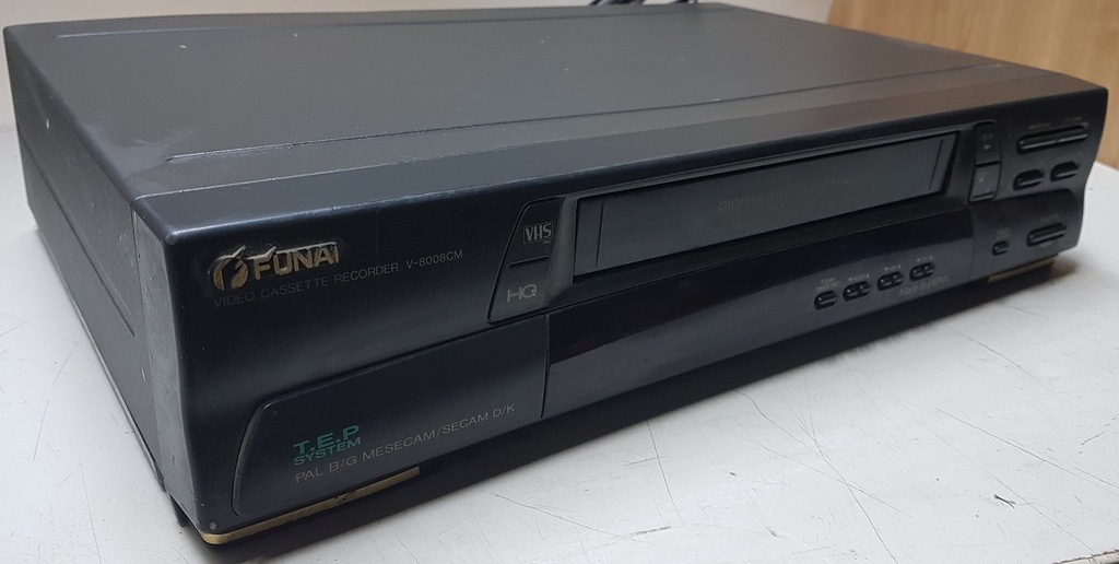 ODTWARZACZ VHS FUNAI V-8008CM  MAGNETOWID  BCM