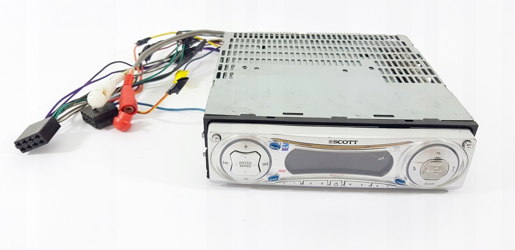 RADIO SAMOCHODOWE SCOTT SRX 110 KARTA SD