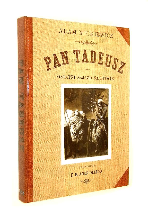 Pan Tadeusz Ilustracje Andriolli Reprint Wyd 1892 7248186300 Oficjalne Archiwum Allegro