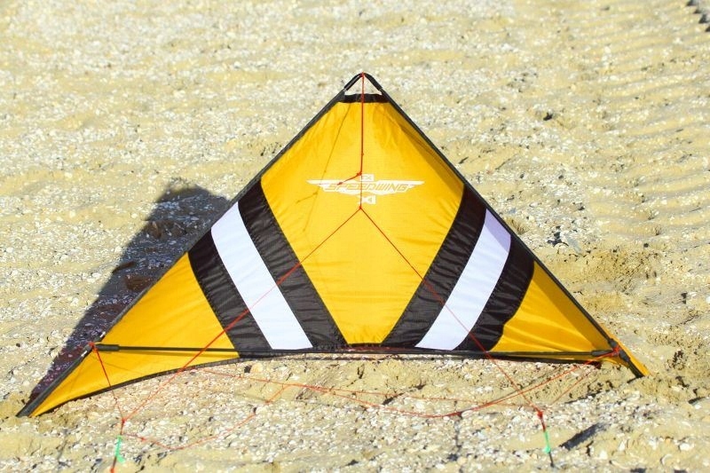 Latawiec akrobacyjny CrossKites Speedwing X1 żółty